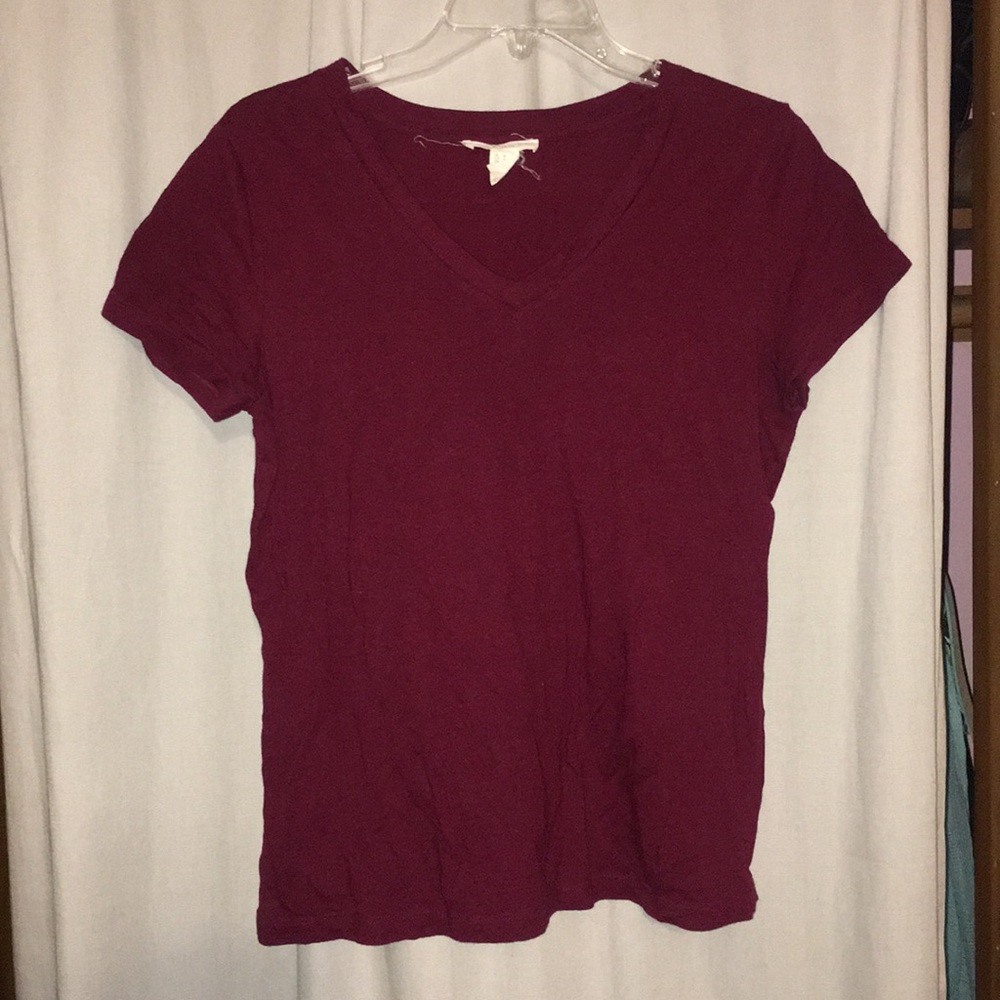 Maroon T-shirt